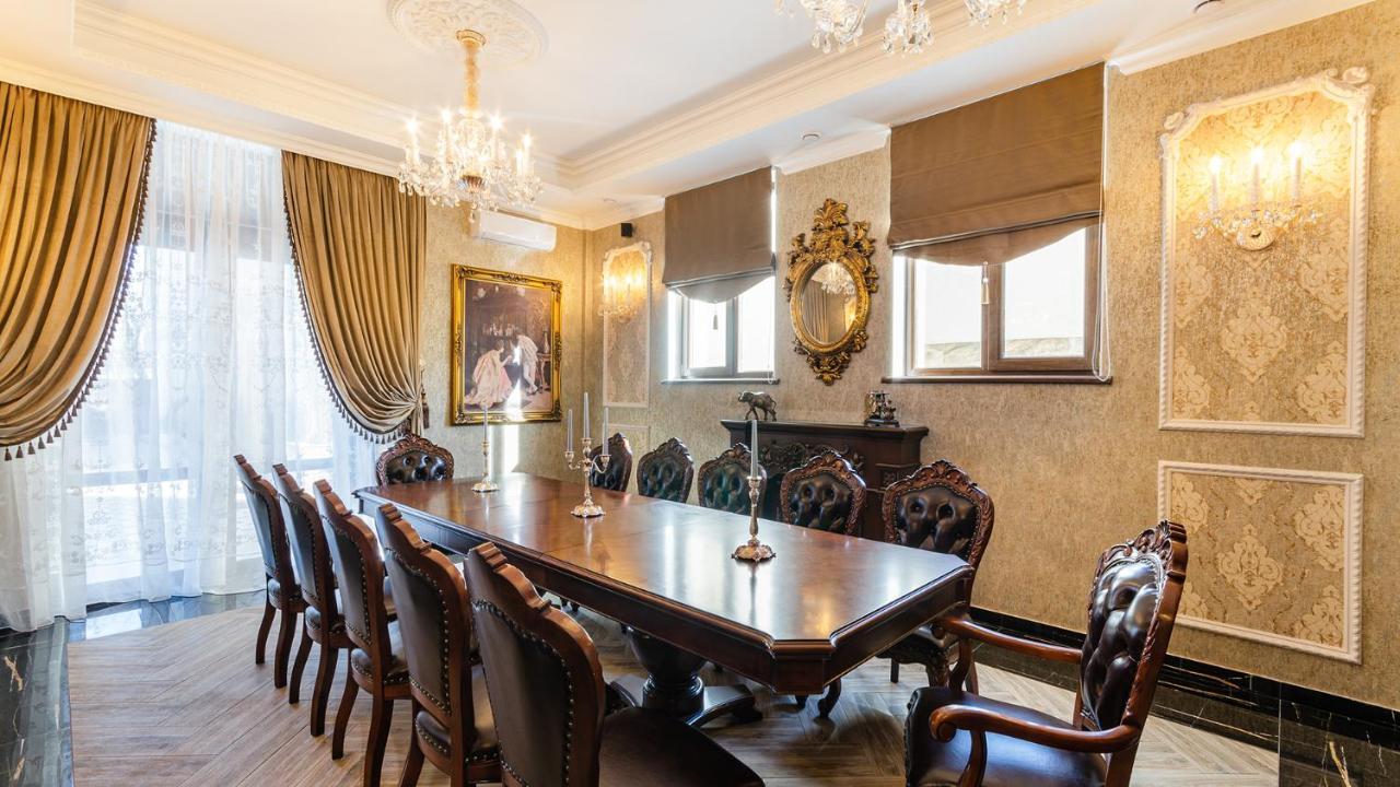 Gregory Boutique Hotel Kišiněv Exteriér fotografie A dining room