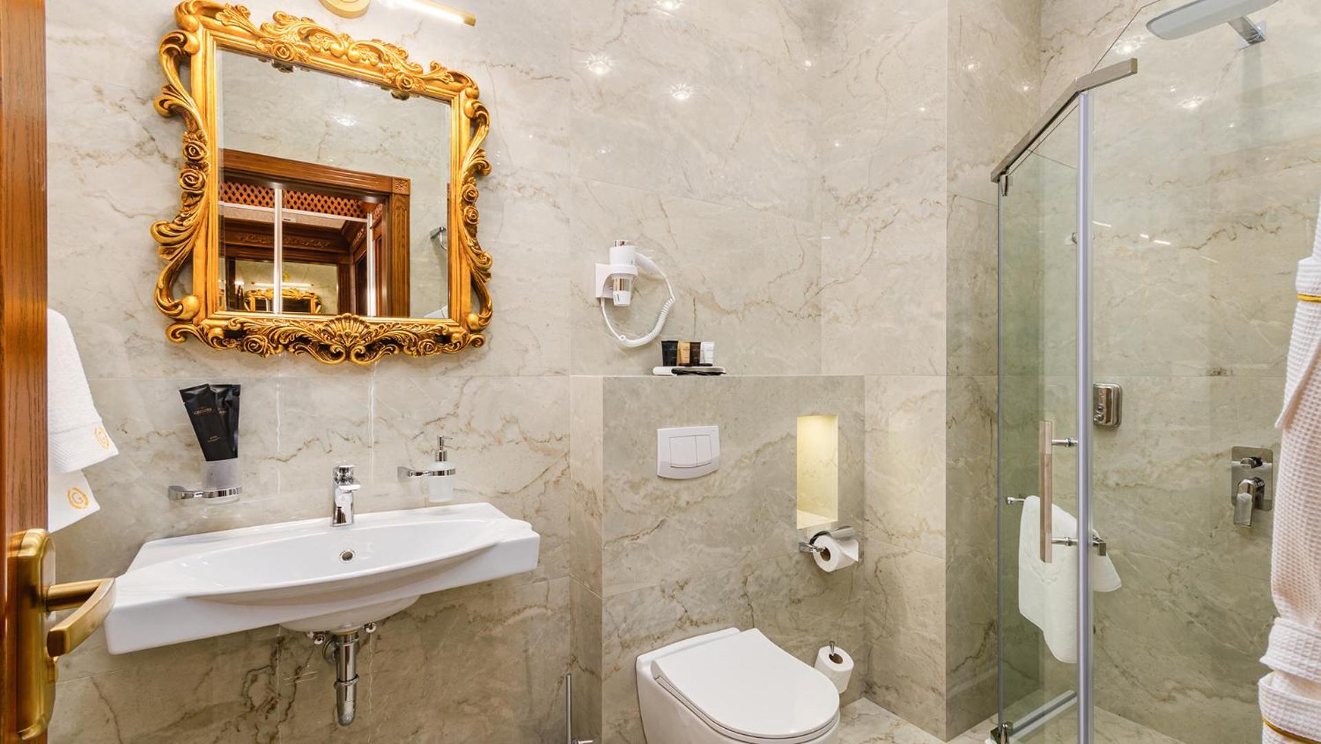 Gregory Boutique Hotel Kišiněv Exteriér fotografie Bathroom